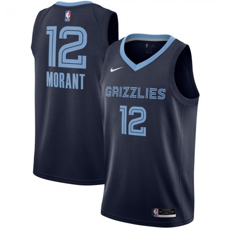 Maglia Memphis Grizzlies Ja Morant 12 2020-21 Nike Icon Edition Swingman - Uomo